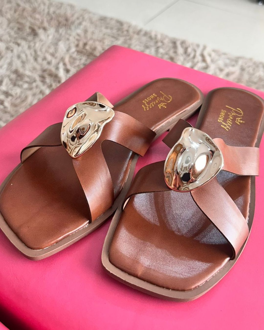 Rasteira Broche
